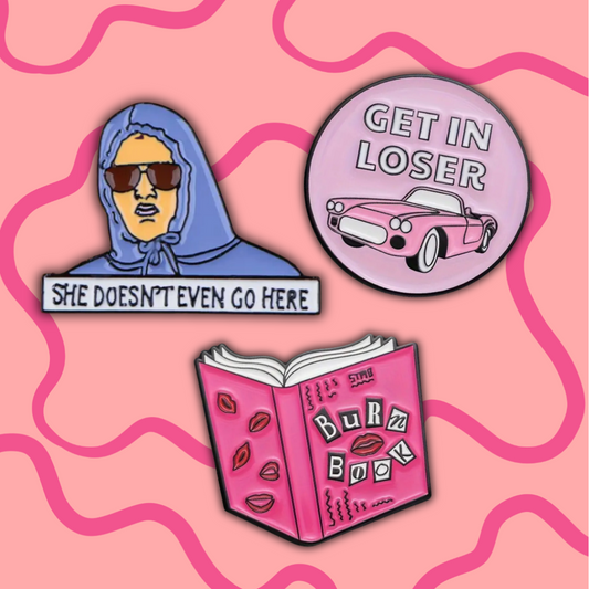 Mean Girls Enamel Pins - Individuals and Set