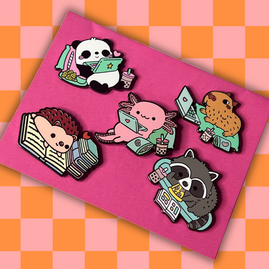 Book Club Pin Set