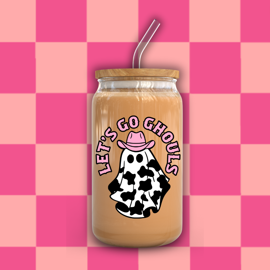 Cowghoul Beer Can Glass