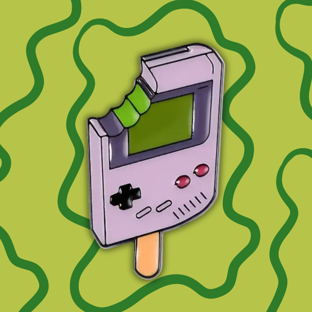 Game Boy Popsicle Enamel Pin