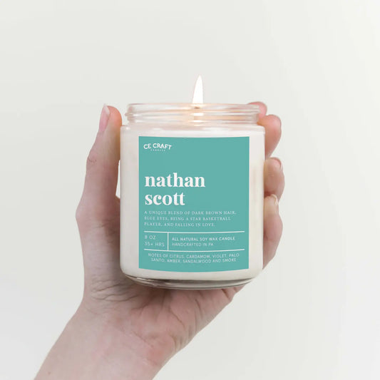 Nathan Scott (One Tree Hill) Scented Candle - 8oz